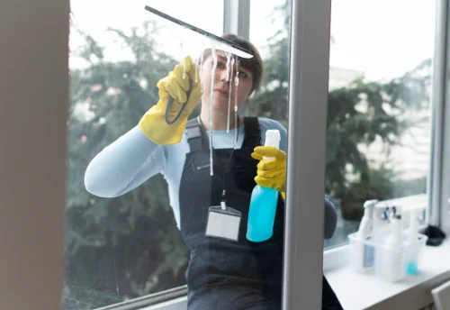 Nettoyage de vitres intérieures et extérieures à Arbouans
